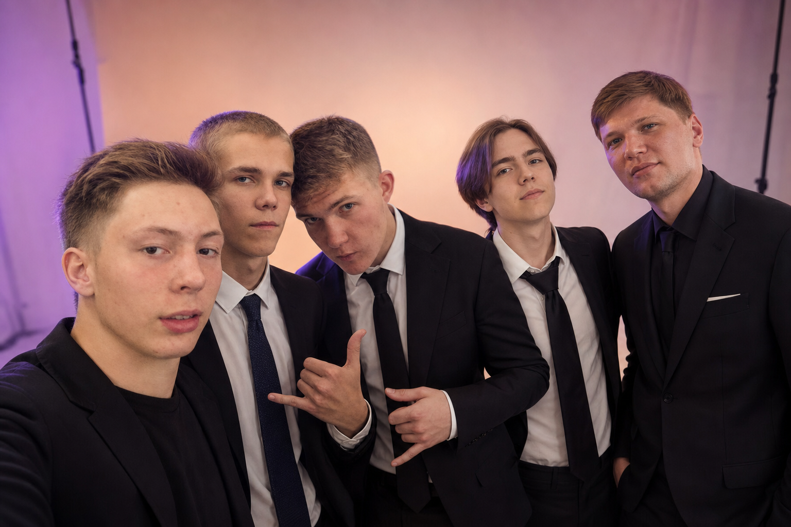 Старый состав, donk и s1mple на студийном media day